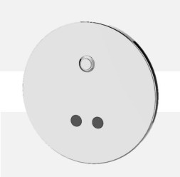 Автоматический встраиваемый смыв для писсуара Nofer c кнопкой металл хром / 07292.B
